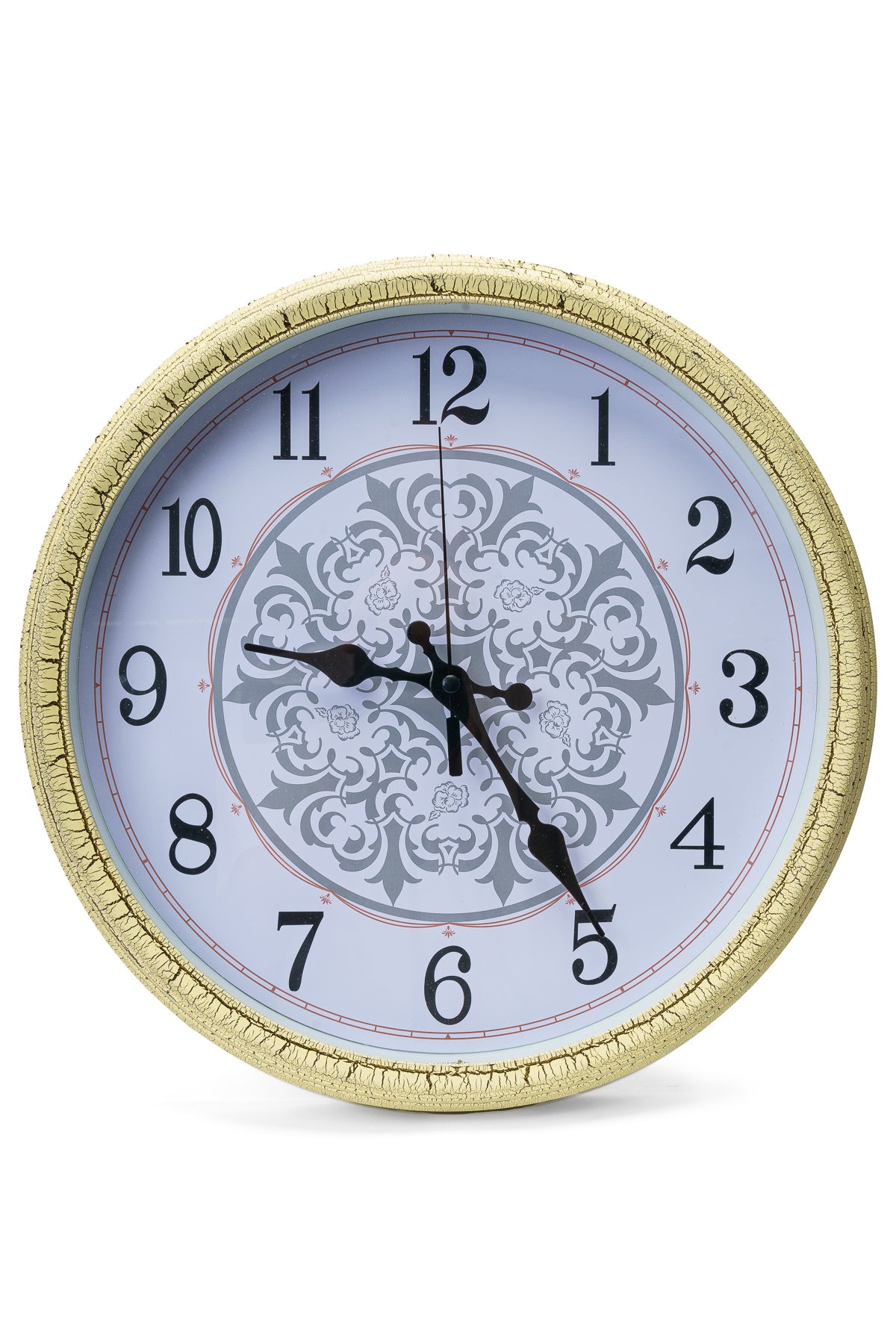 Reloj de Pared Textura Craquelada Amarillo Chinitown Chinitown